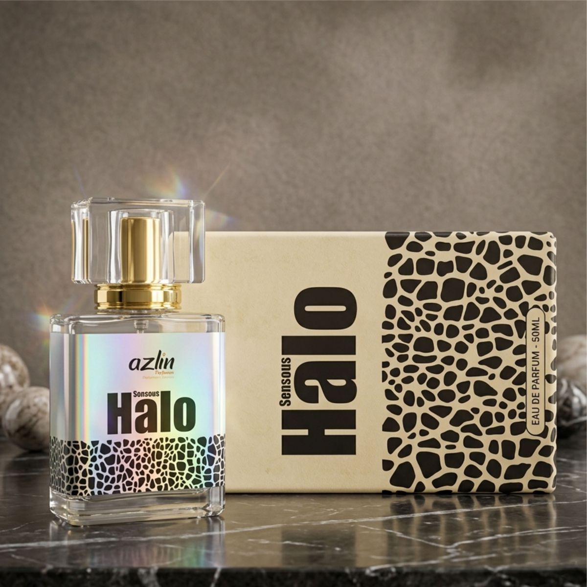 Sensuous Halo – Premium Eau De Perfume | Long-Lasting Unisex Fragrance (50ml)