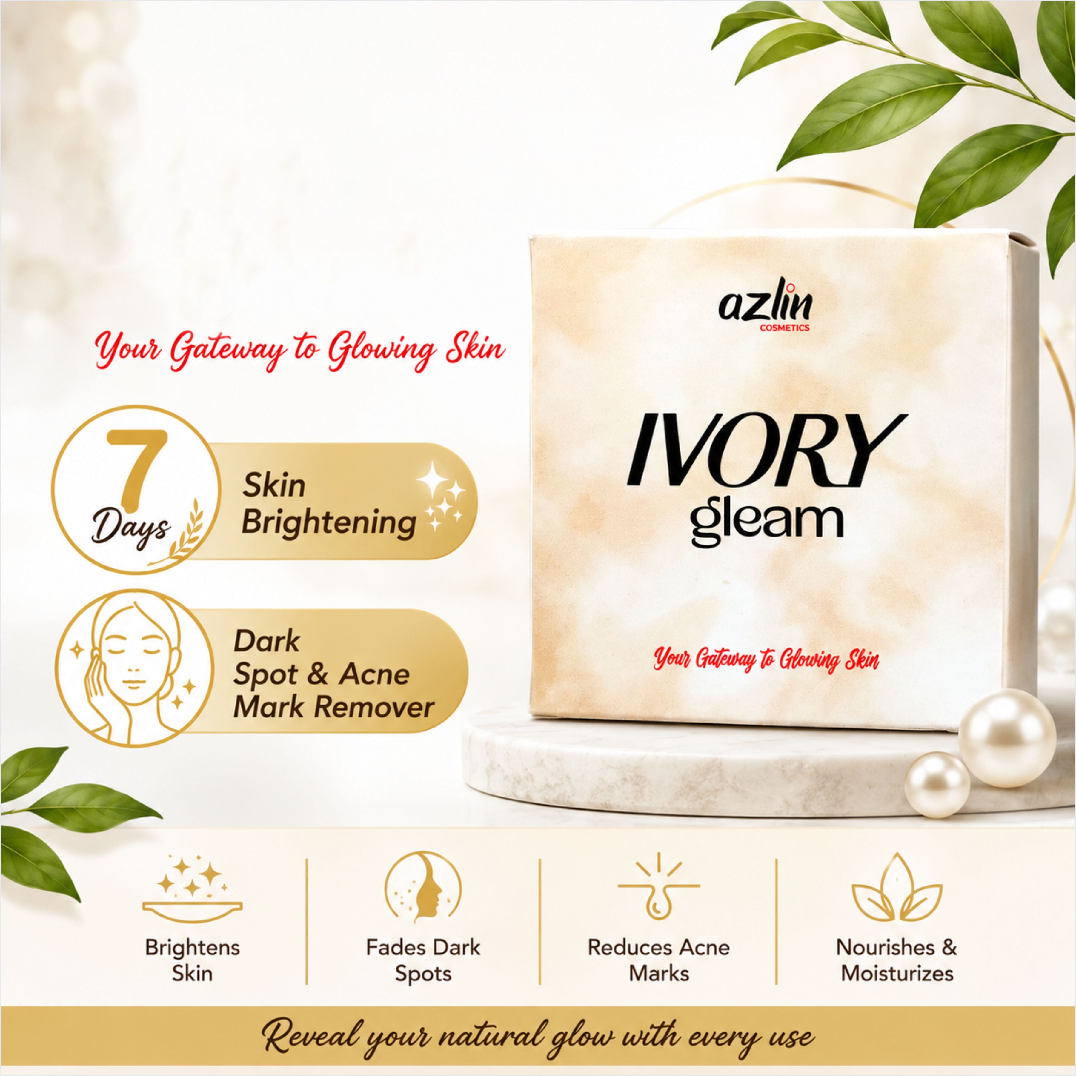 Ivory Gleam Whitening Cream